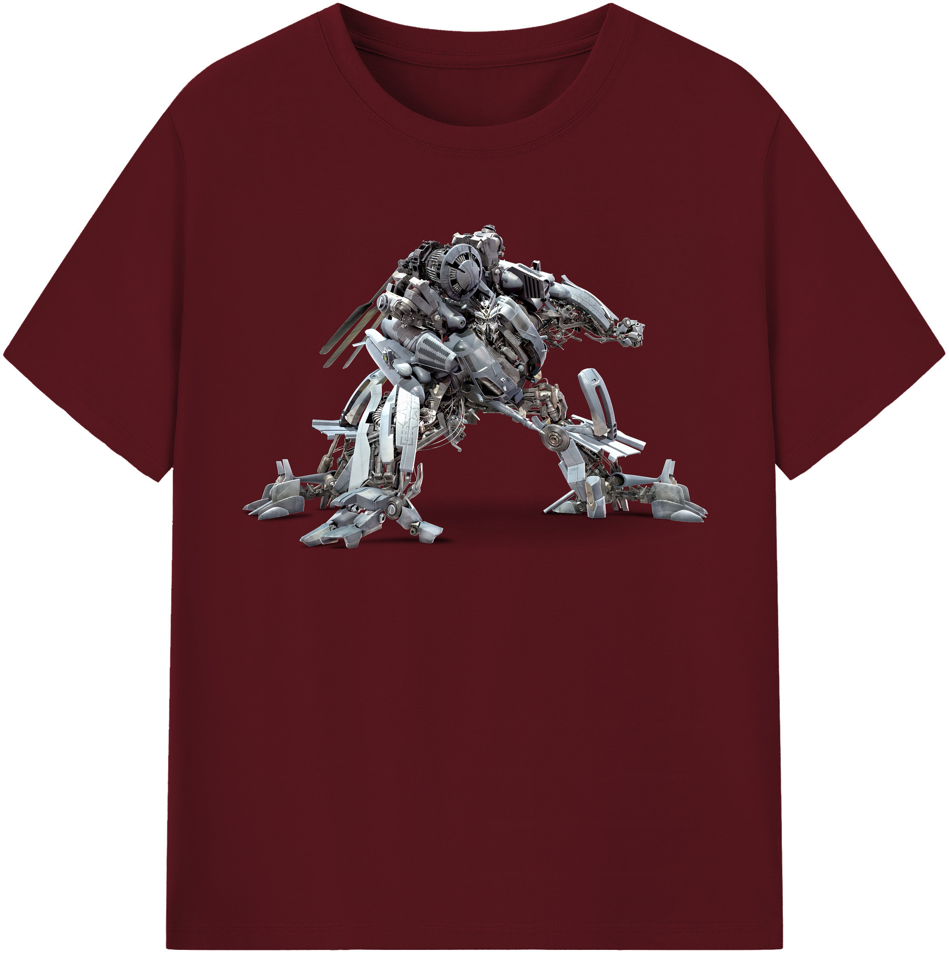 （画像用） Transformers トランスフォーマー 綿100％半袖Tシャツ（フロントプリント）